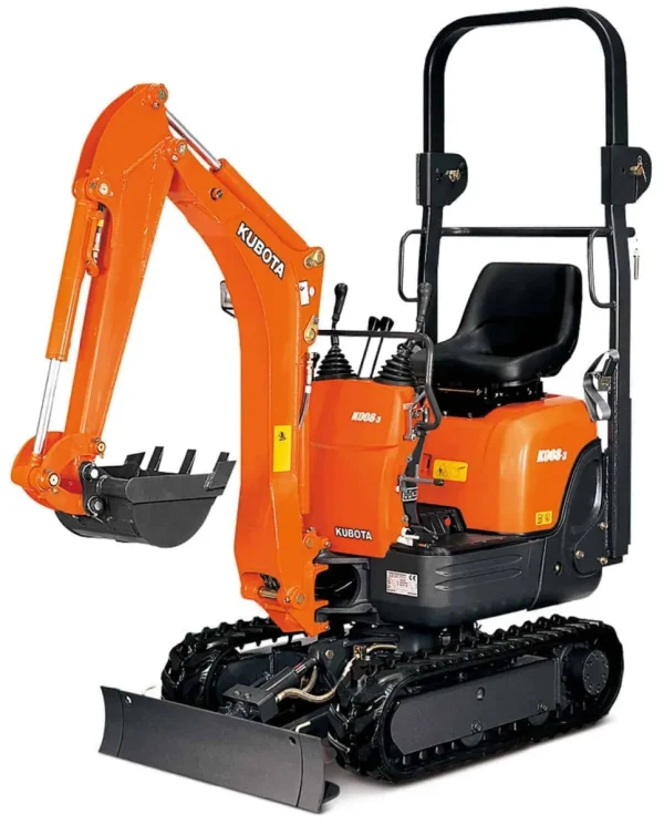 0.8t Excavator (Kubota)